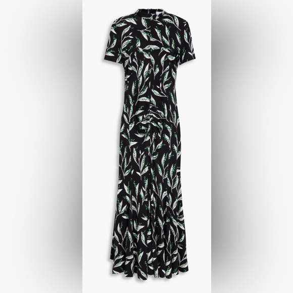 Paco Rabanne Black and White Patterned Dress - Picture 1 of 11